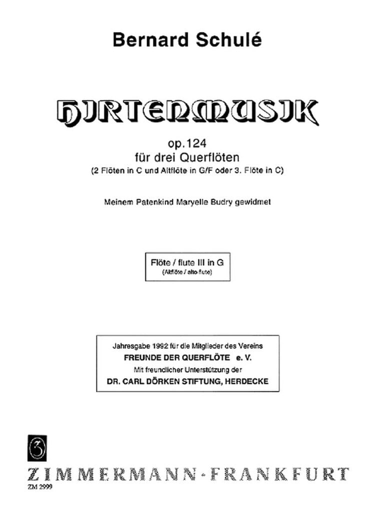 Hirtenmusik op. 124
